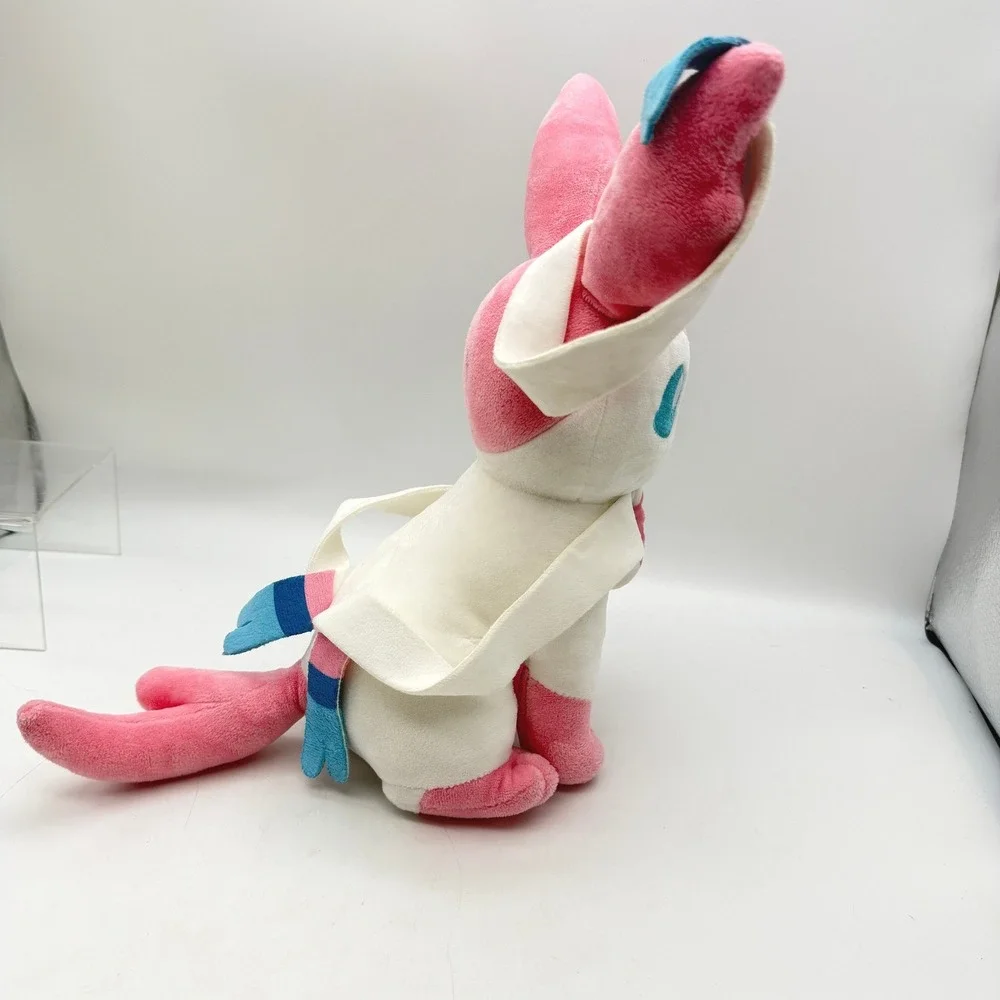 Pokemon Sylveon Plush Eevee Evolution Pink White Stuffed Animal Toy 02-GZ0023